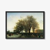On the way home from the World Exhibition in the Vienna Prater 1873 by August Schaeffer von Wienwald - thumbnail_1_bf_67437d0dfaa684e1cf4ba64b